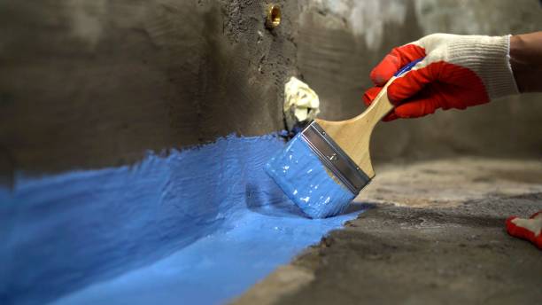 Crawl space vapor barrier installation in Goodland, IN